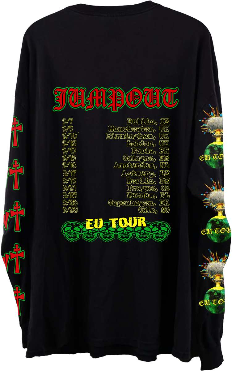 Osamason 25 End Times Black EU Tour Longsleeve
