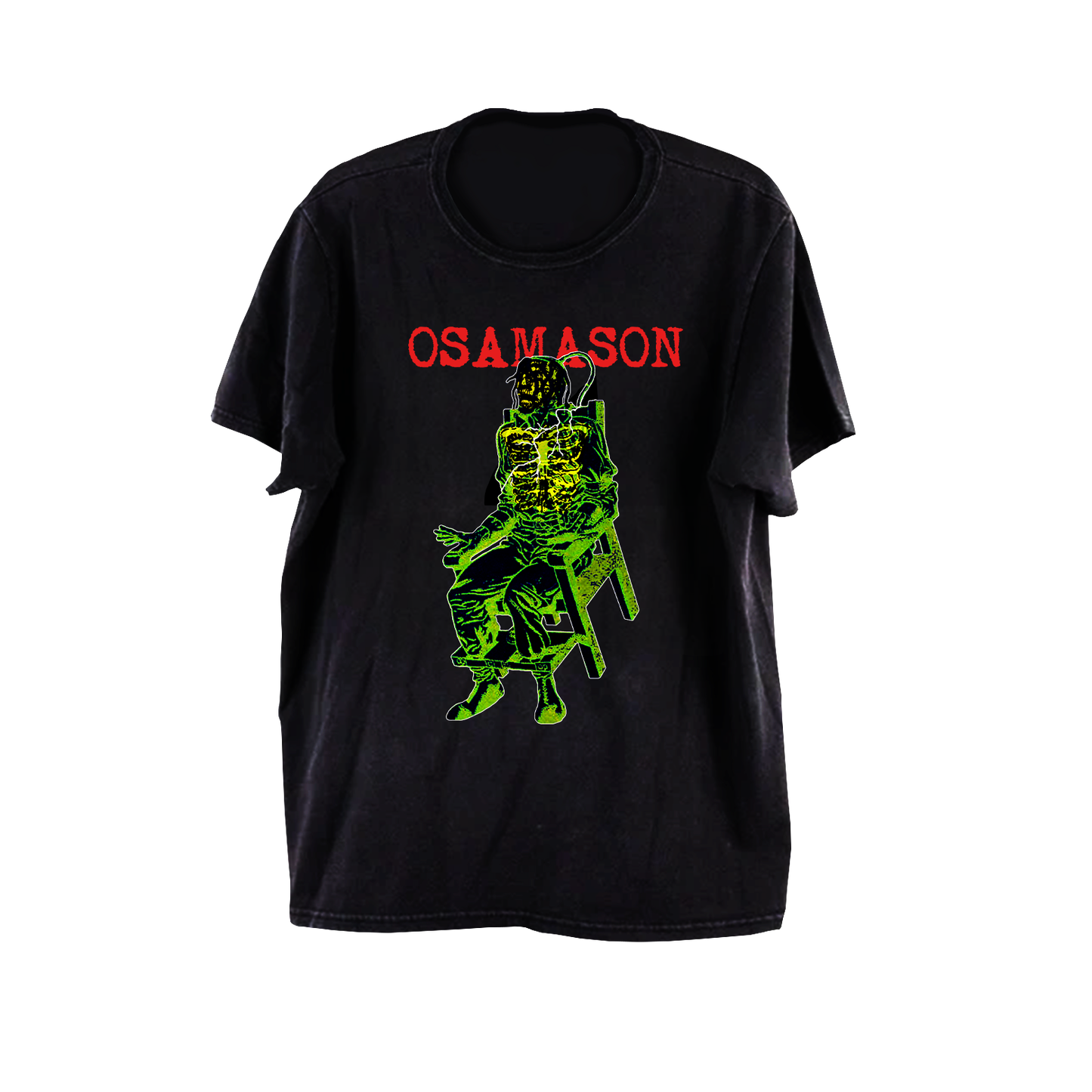 Electric Chair Tee Vintage Black