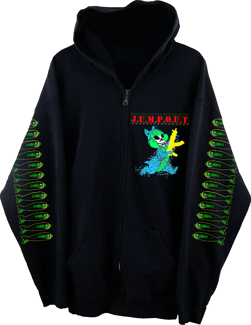 Jumpout Bunny Zip Up Hoodie