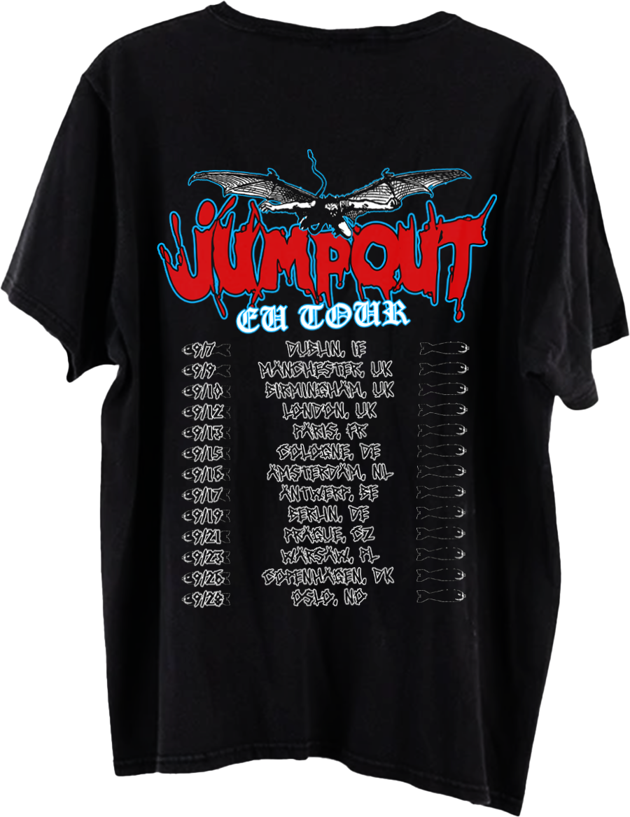 OsamaSon 25 Jumpout Dog EU Black Tour Tee
