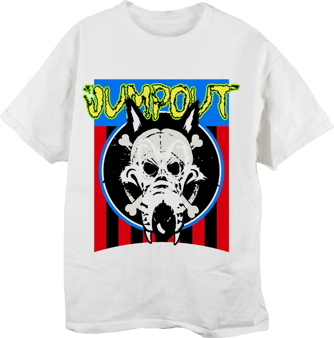 OsamaSon 25 Jumpout Dog EU White Tour Tee