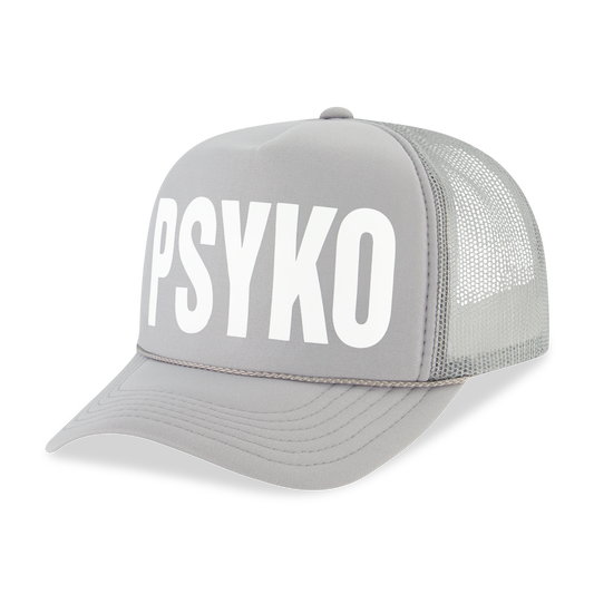 Psyko Trucker Hat Silver