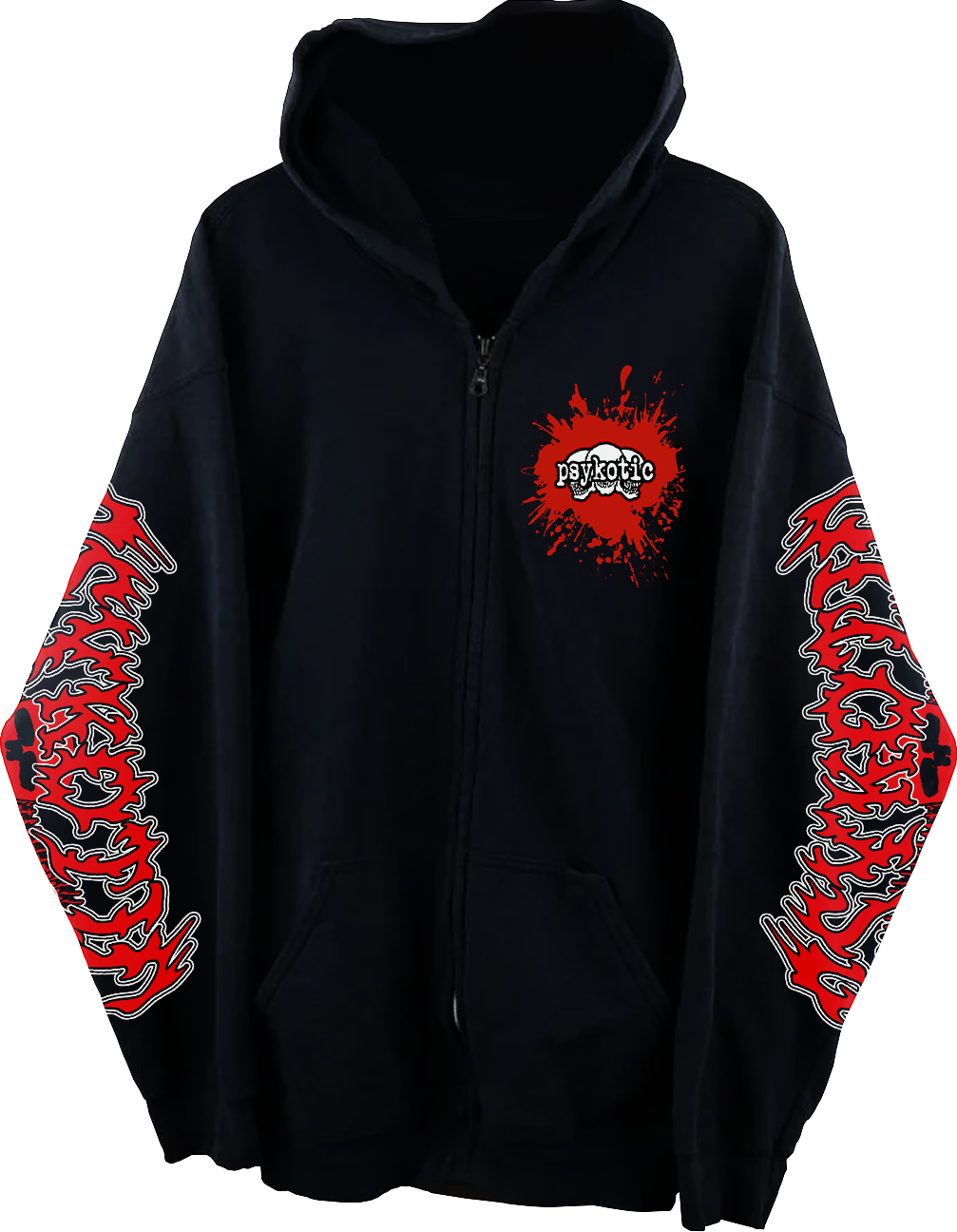Born To Die Zip Up Hoodie