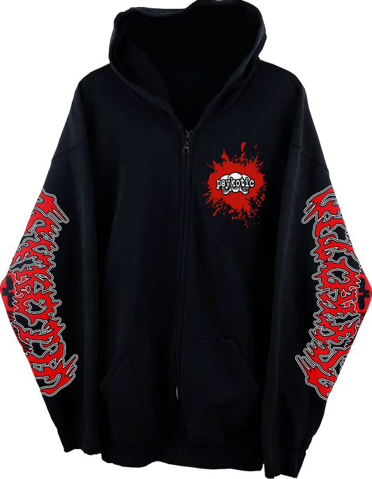 Born To Die Zip Up Hoodie